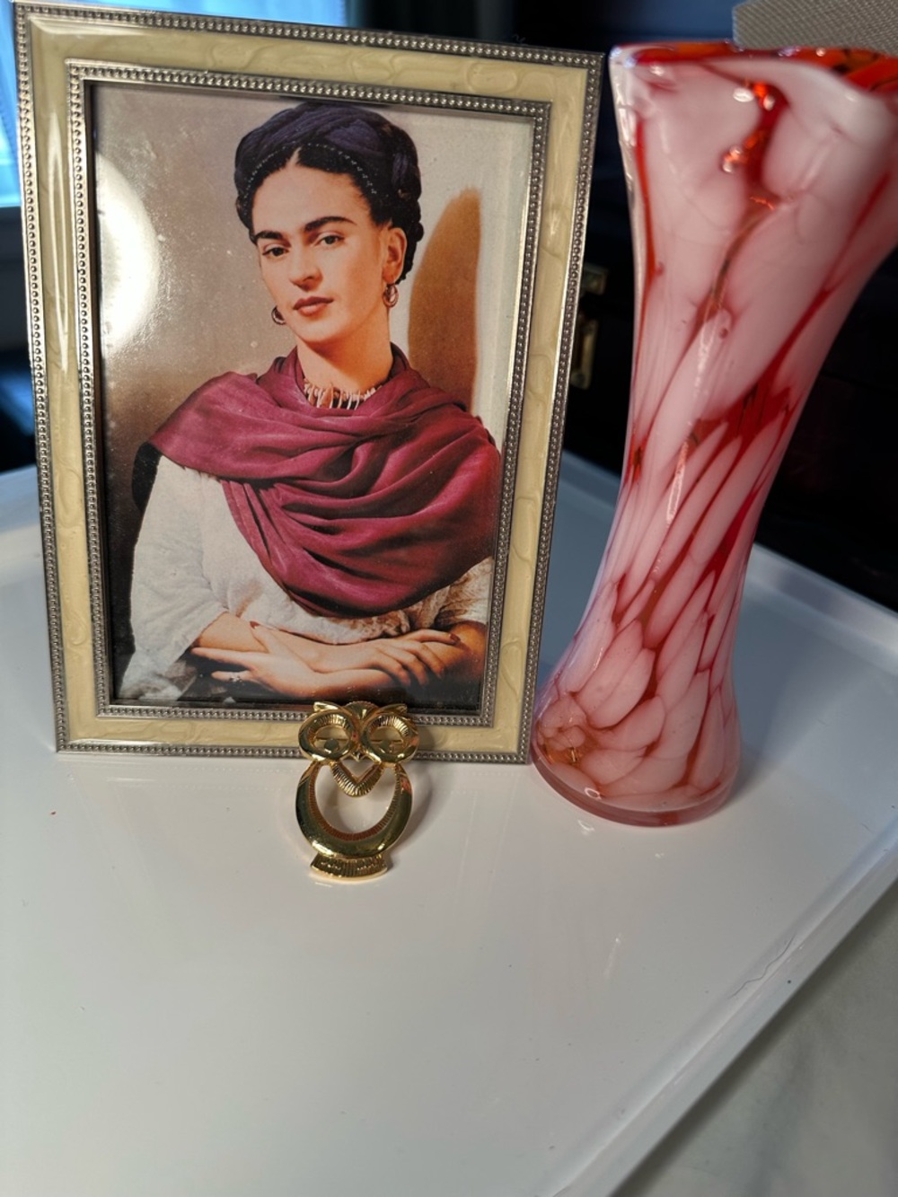 Vintage Gold Tone Owl Brooch Mid Century Modern Openwork Owl Pin Retro Figural - Picture 2 of 6